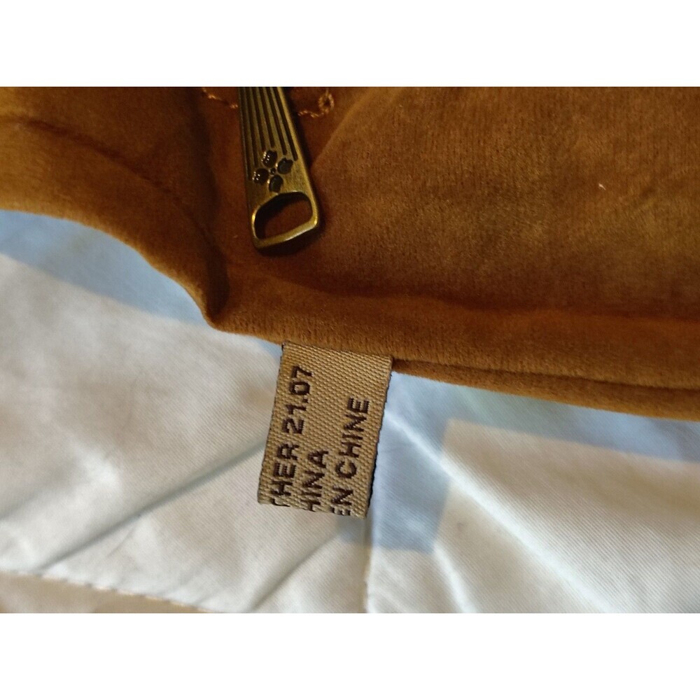 ​Patricia Nash Tan Leather Foldover Wristlet Clutch Bag — AS IS / READ DESC - Picture 13 of 16